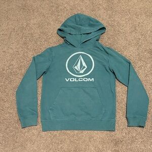 Volcom Green  Sweatshirt with Icon Logo